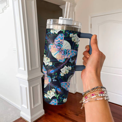 Shineful Tumbler Midnight Butterfly