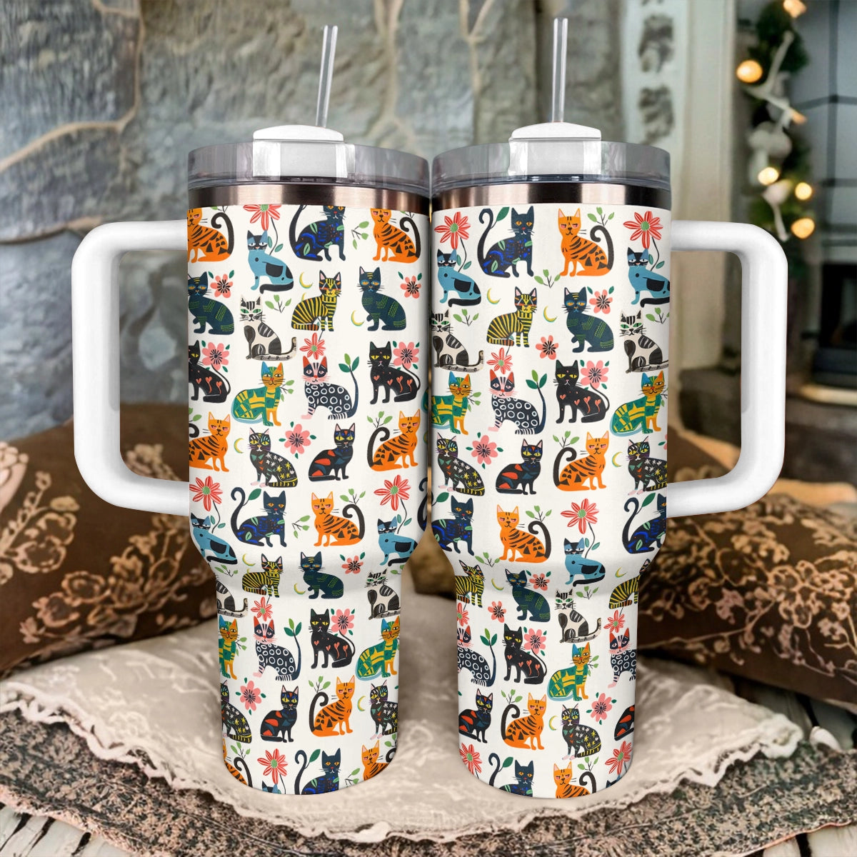 Shineful Tumbler Cat Playful Paws