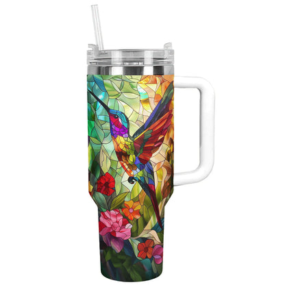 Glänzender Becher „Hummingbird Glory“