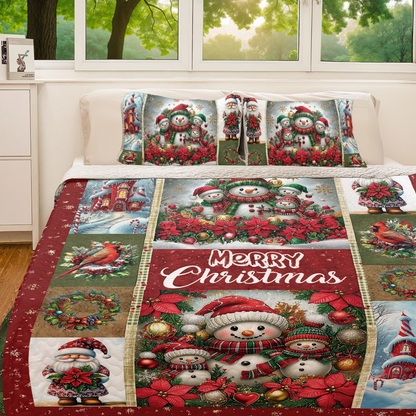 Shineful All Season Quilt 3-Piece Set - Christmas Cheer