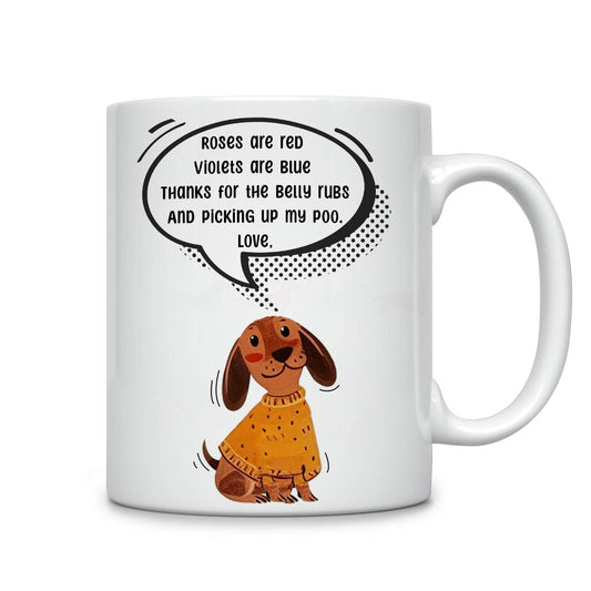 Shineful Ceramic Mug Dachshund Funny