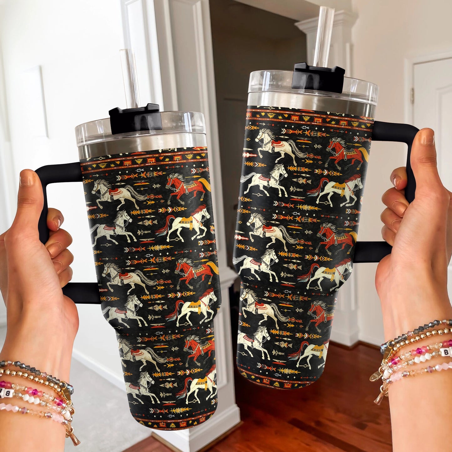 Shineful Tumbler Horse Wild West