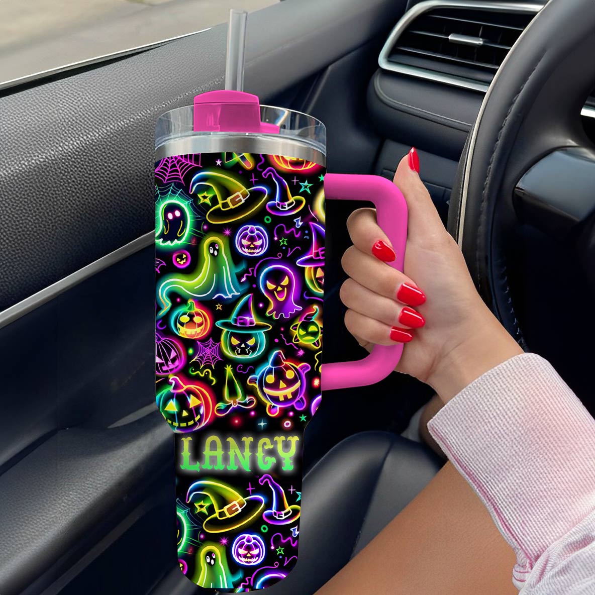 Shineful Glossy Tumbler Neon Nightmares