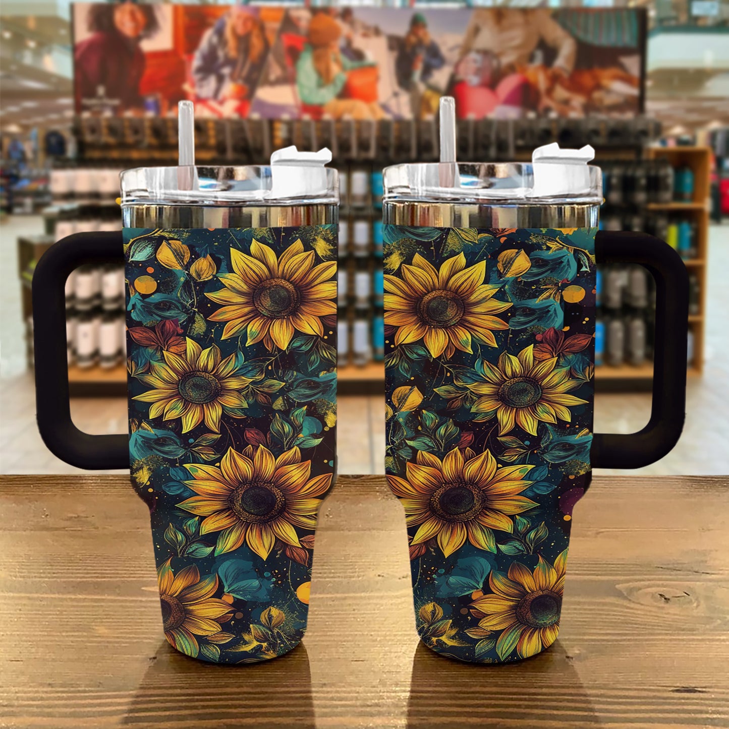 Shineful Tumbler Vibrant Sunflower