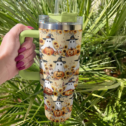 Shineful Tumbler Ghostly Harvest Halloween