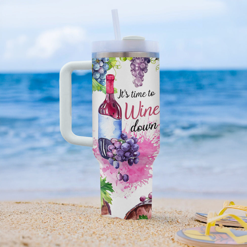 Shineful Tumbler Wine Vineyard