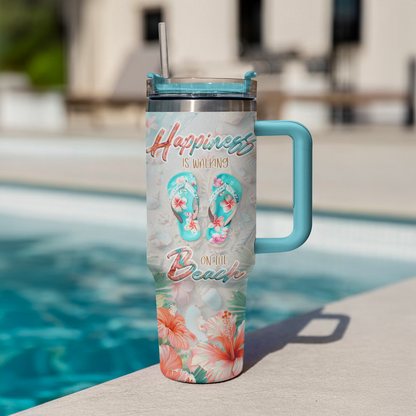 Shineful Tumbler Aloha Flip Flop Hawaii Vibes