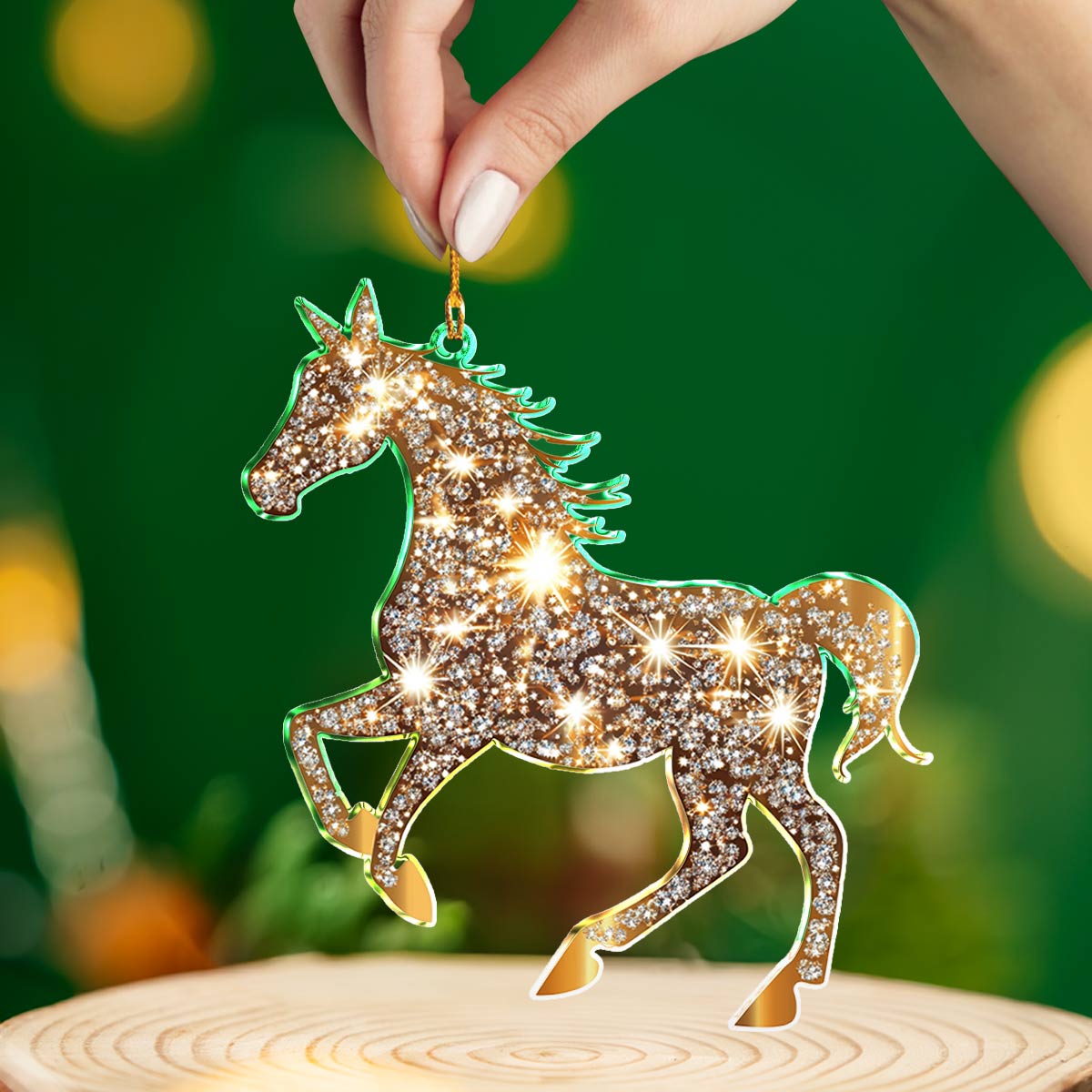 Shineful 2D Acrylic Ornament Twinkling Unicorn