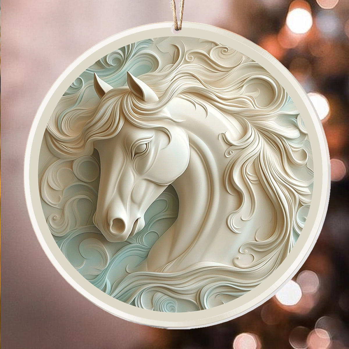 Shineful 2D Acrylic Ornament - Horse Elegance