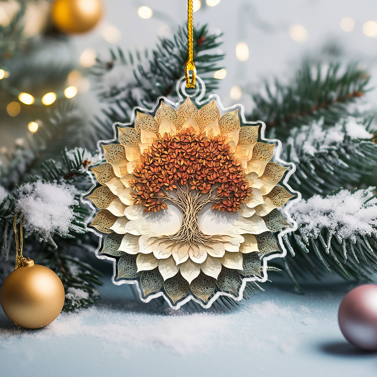 Shineful 2D Acrylic Ornament - The Eternal Tree of Life