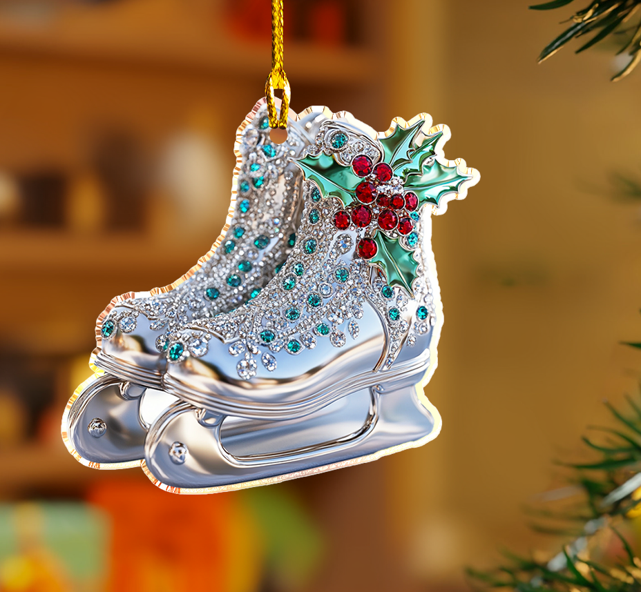 Shineful 2D Acrylic Ornament - Crystal Glide