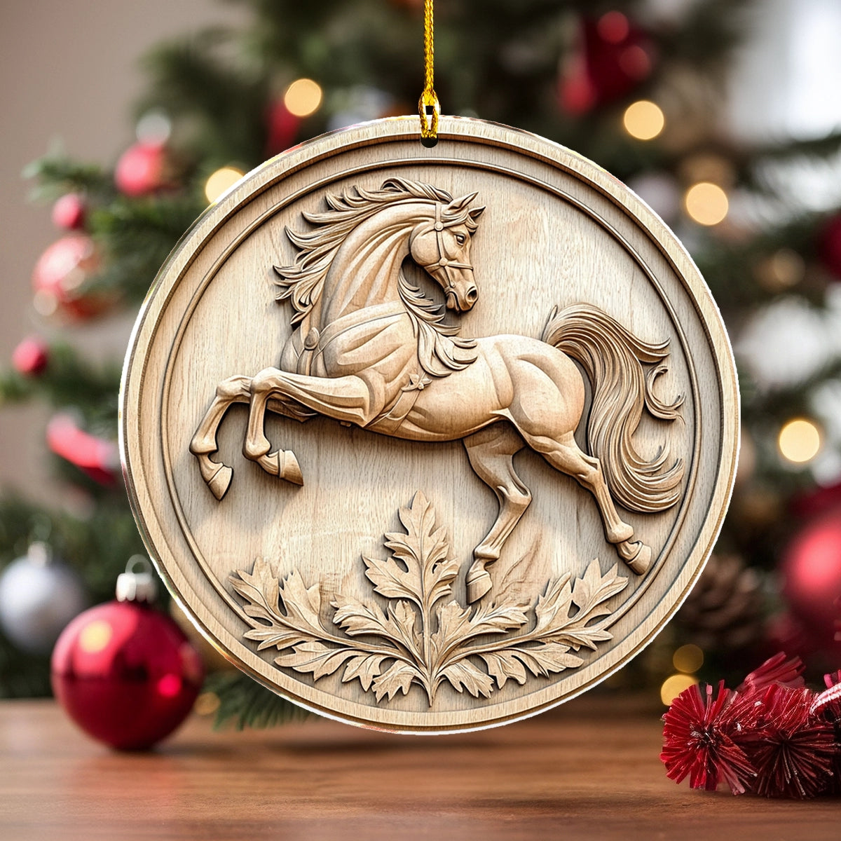 Shineful 2D Acrylic Ornament Majestic Stallion