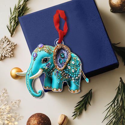 Shineful 2D Acrylic Ornament Twinkling Elephant