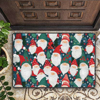 Shineful Ultra-Thin Non Skid Floor Mat, Kitchen Rugs  Santa Cheer