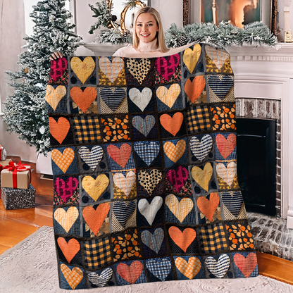 Shineful Fleece Blanket Homely Heart