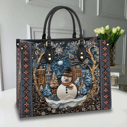 Shineful Leather Bag Frosty Night Cheer