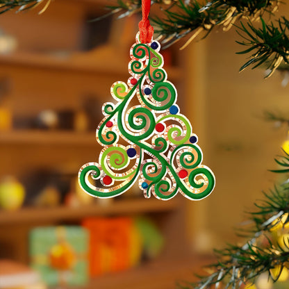 Shineful Acrylic Ornament Christmas Tree Elegance