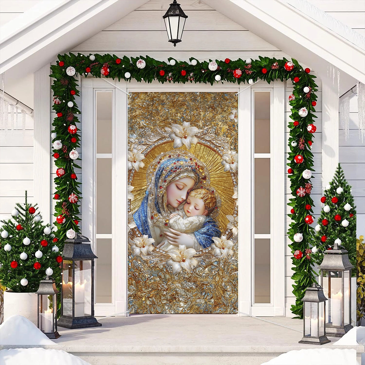 Shineful Door Cover - Holy Embrace