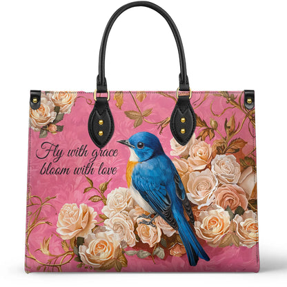 Shineful Leather Bag Bluebird Elegance