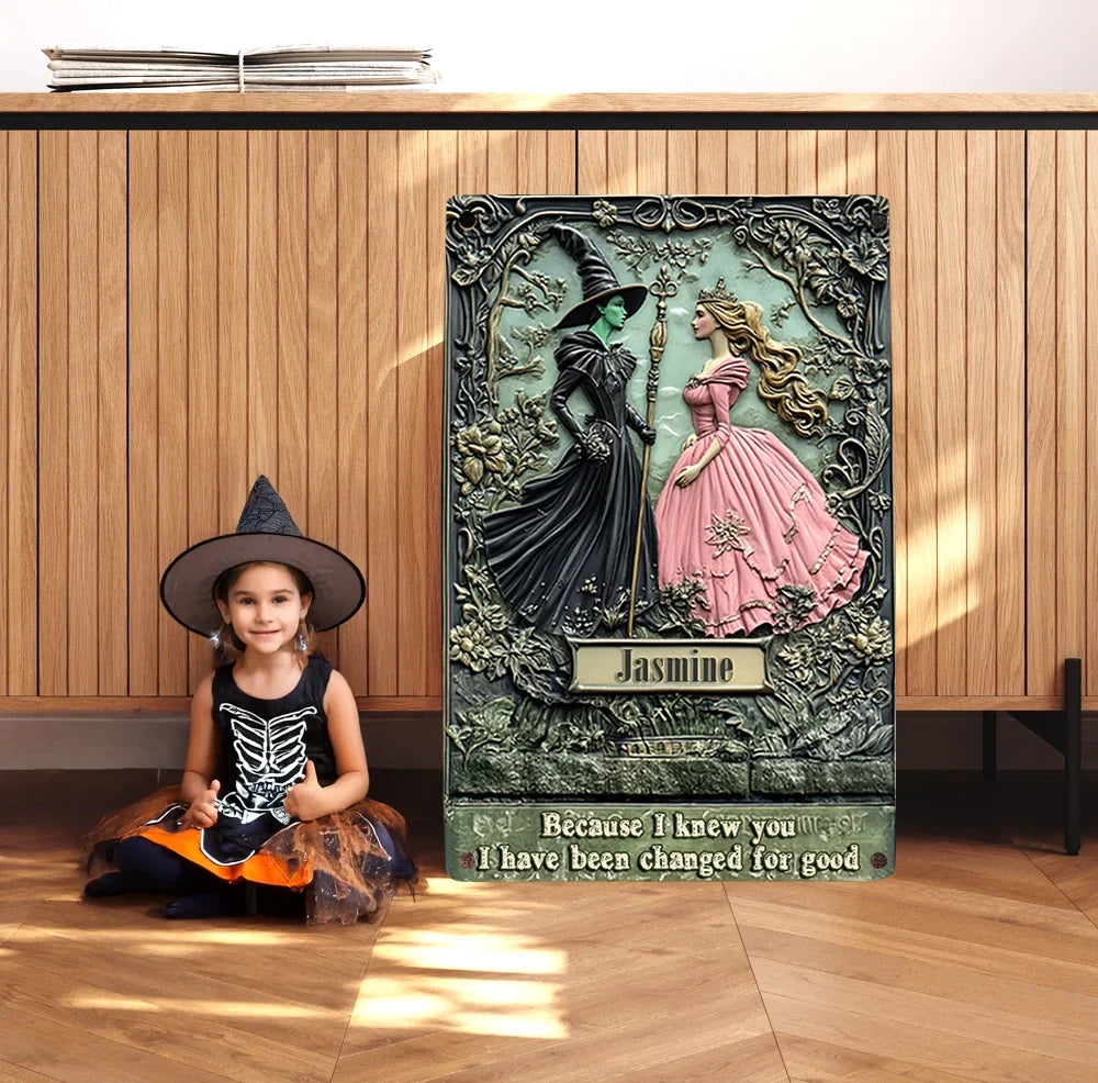 Shineful 2D Metal Sign Witches' Graceful Pact