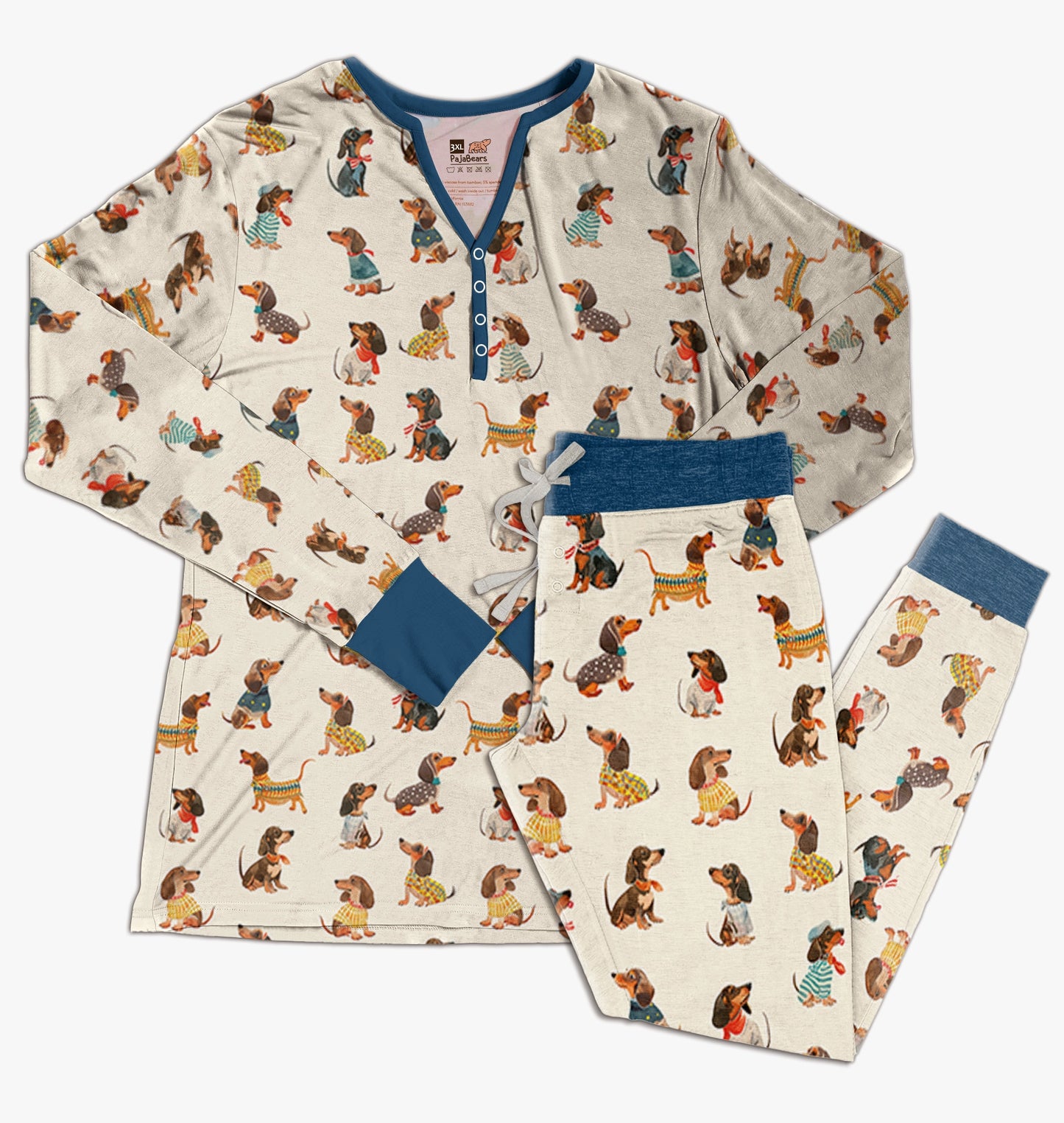 Shineful Pajama Sets Dachshund Funny