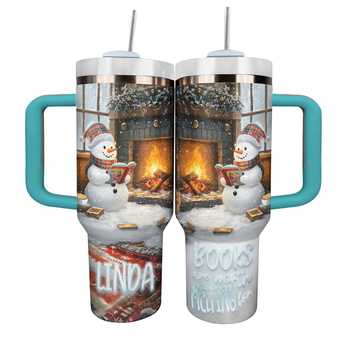 Shineful Personalized Tumbler Books Are Worth Melting For