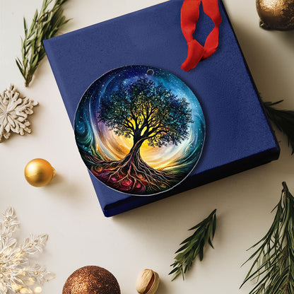 Shineful 2D Acrylic Ornament Cosmic Tree Of Life