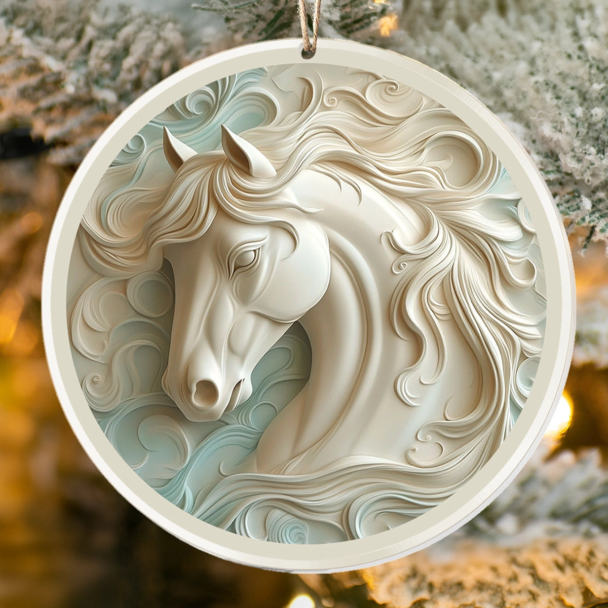 Shineful 2D Acrylic Ornament - Horse Elegance