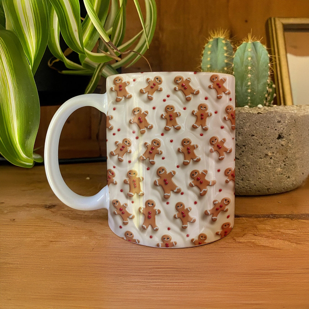 Shineful Ceramic Mug Gingerbread Joy