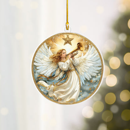 Shineful 2D Acrylic Ornament - Herald Angel Christmas