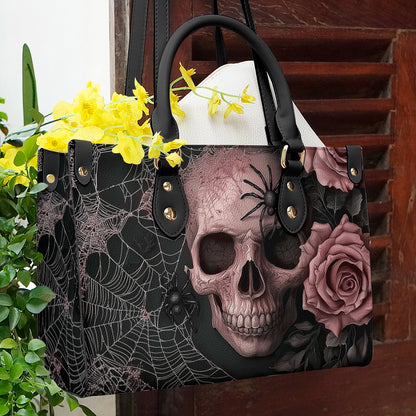 Shineful Leather Bag Eternal Bloom Skull