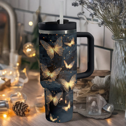 Shineful Glossy Tumbler Enchanted Butterfly Glow