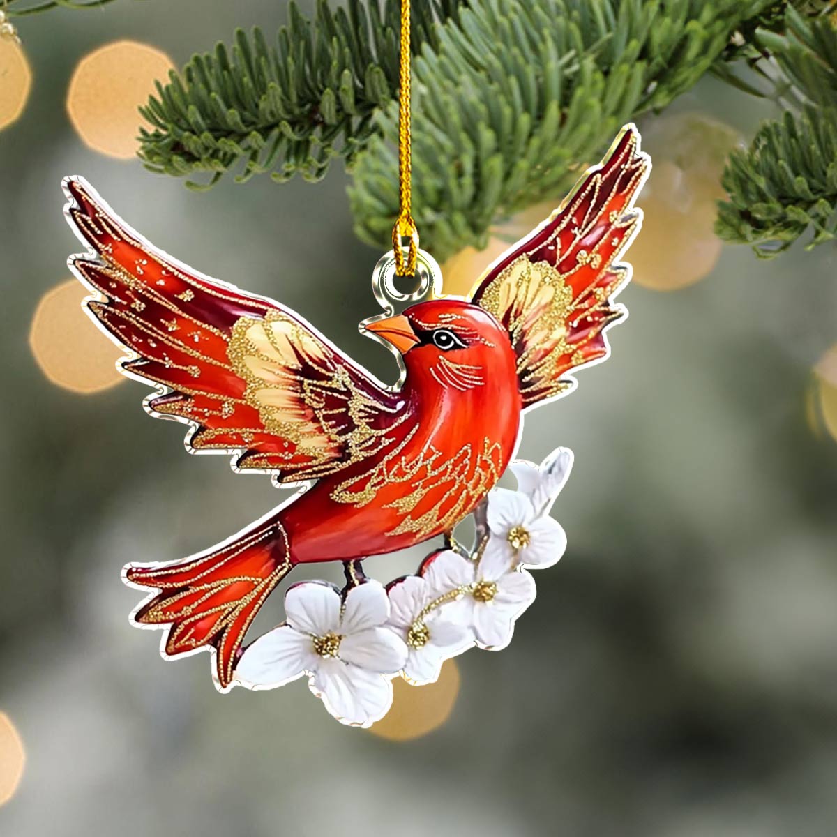 Shineful 2D Acrylic Ornament Winter Flight