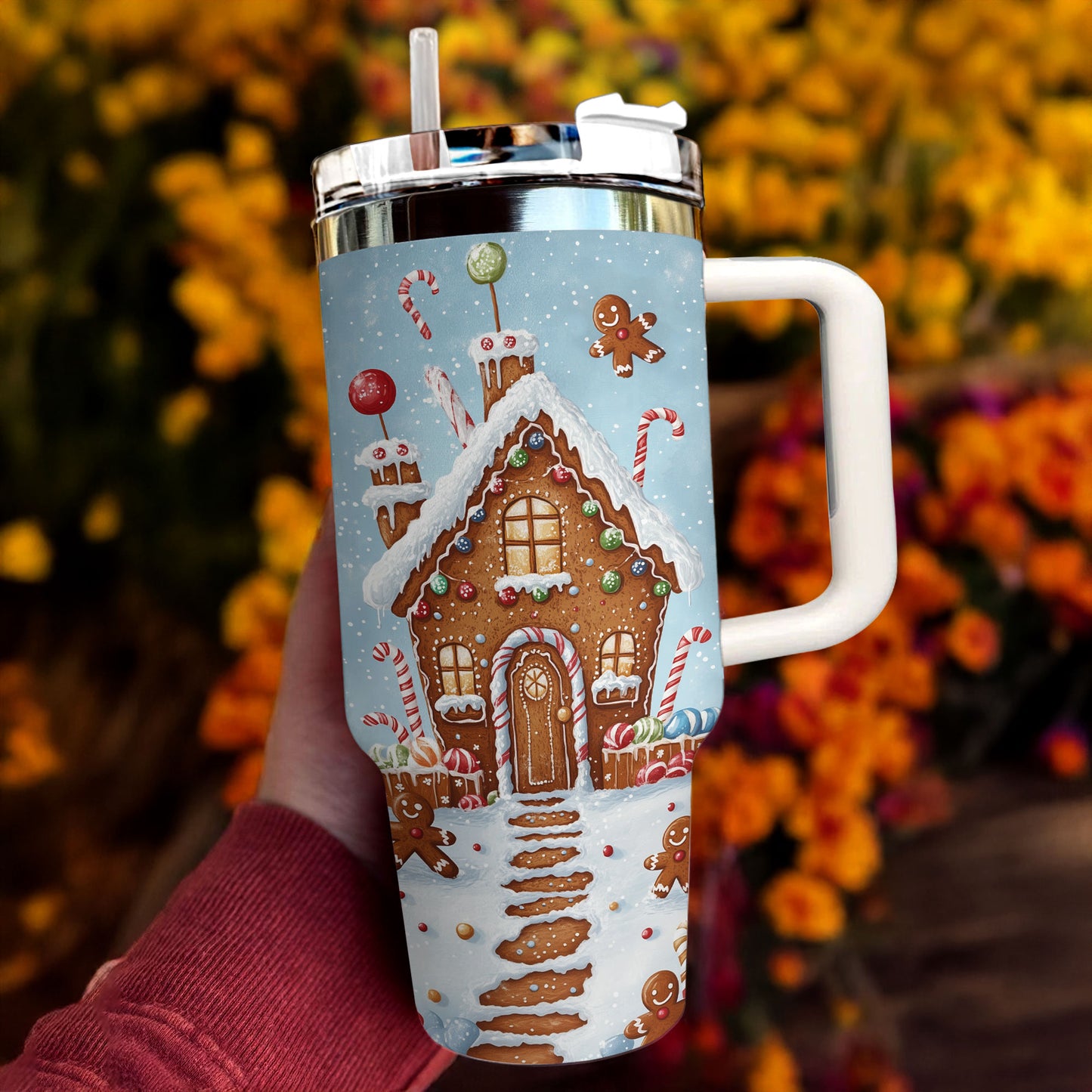 Shineful Tumbler Gingerbread Wonderland