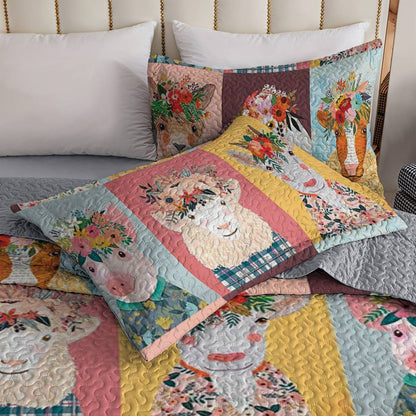 Shineful All Season Quilt 3-Piece Set Country Charm