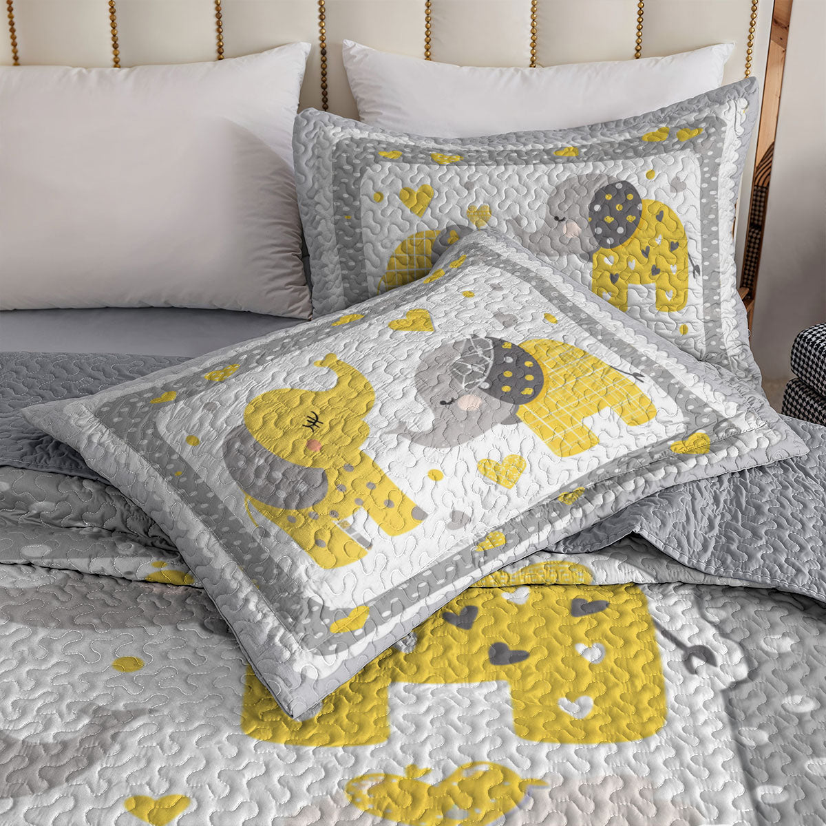 Shineful All Season Quilt 3-Piece Set Personalized Dream Big