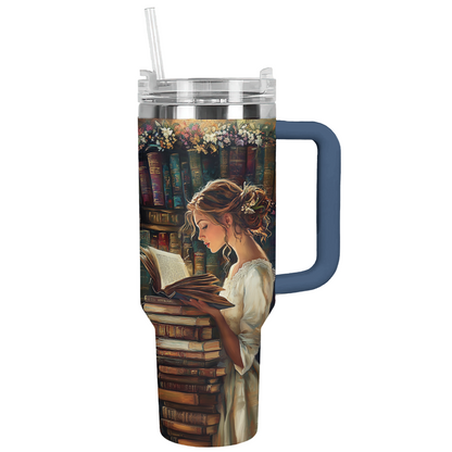 Shineful Tumbler Vintage Book Lover