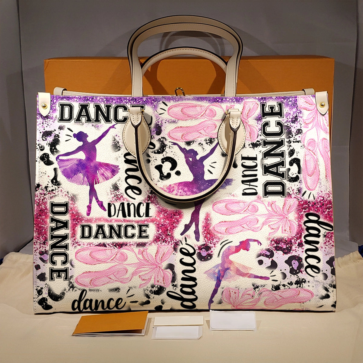 Shineful Leather Bag Ballet Dance Fever