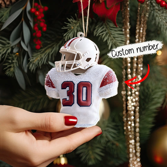 Shineful 2D Acrylic Ornament Personalized Touchdown