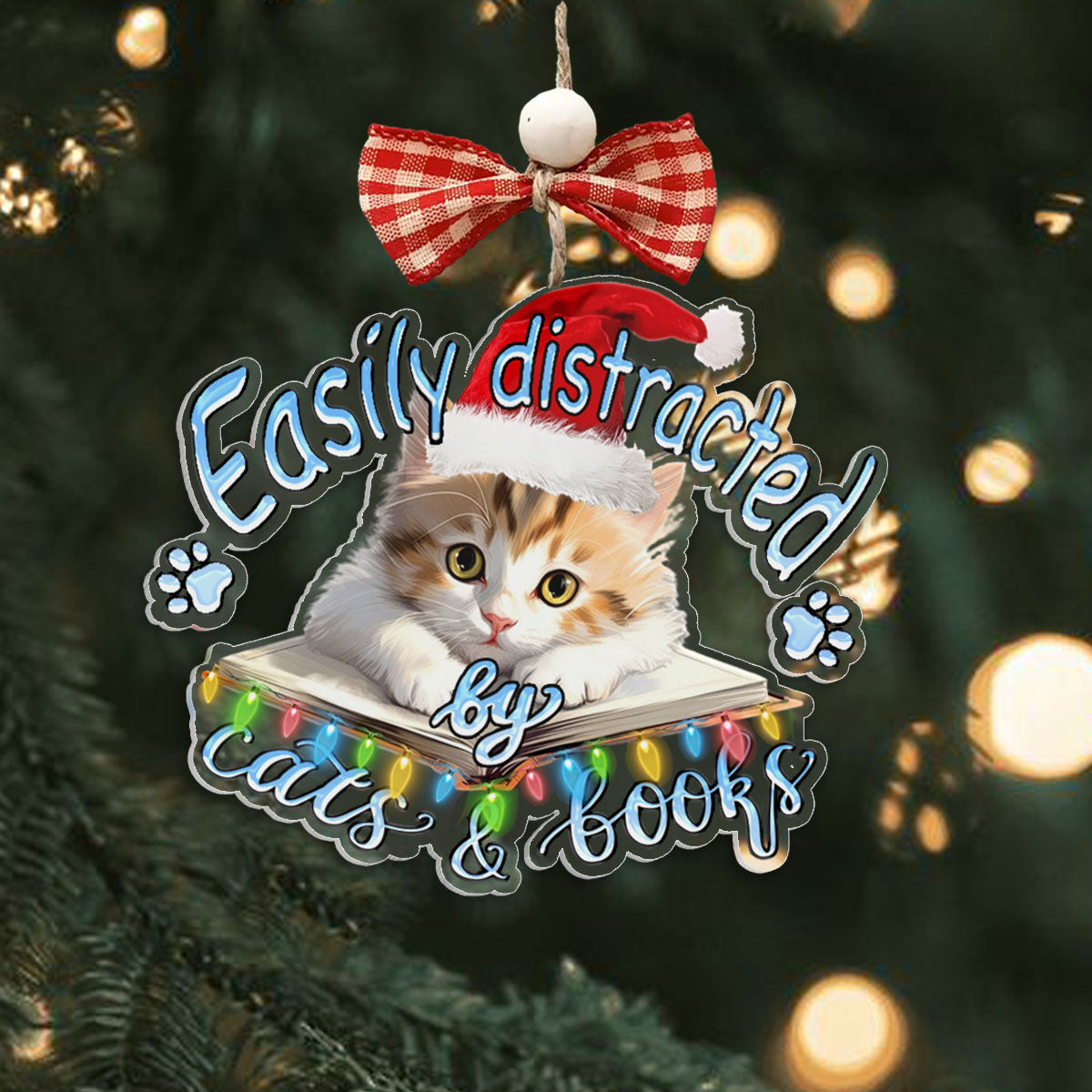 Book&Cat V2Shineful® Decoration Ornament Nl09