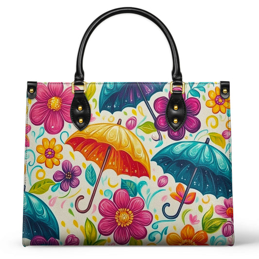 Shineful Leather Bag Umbrella Garden