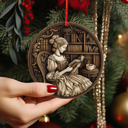 Shineful 2D Acrylic Ornament Victorian Reading Nook