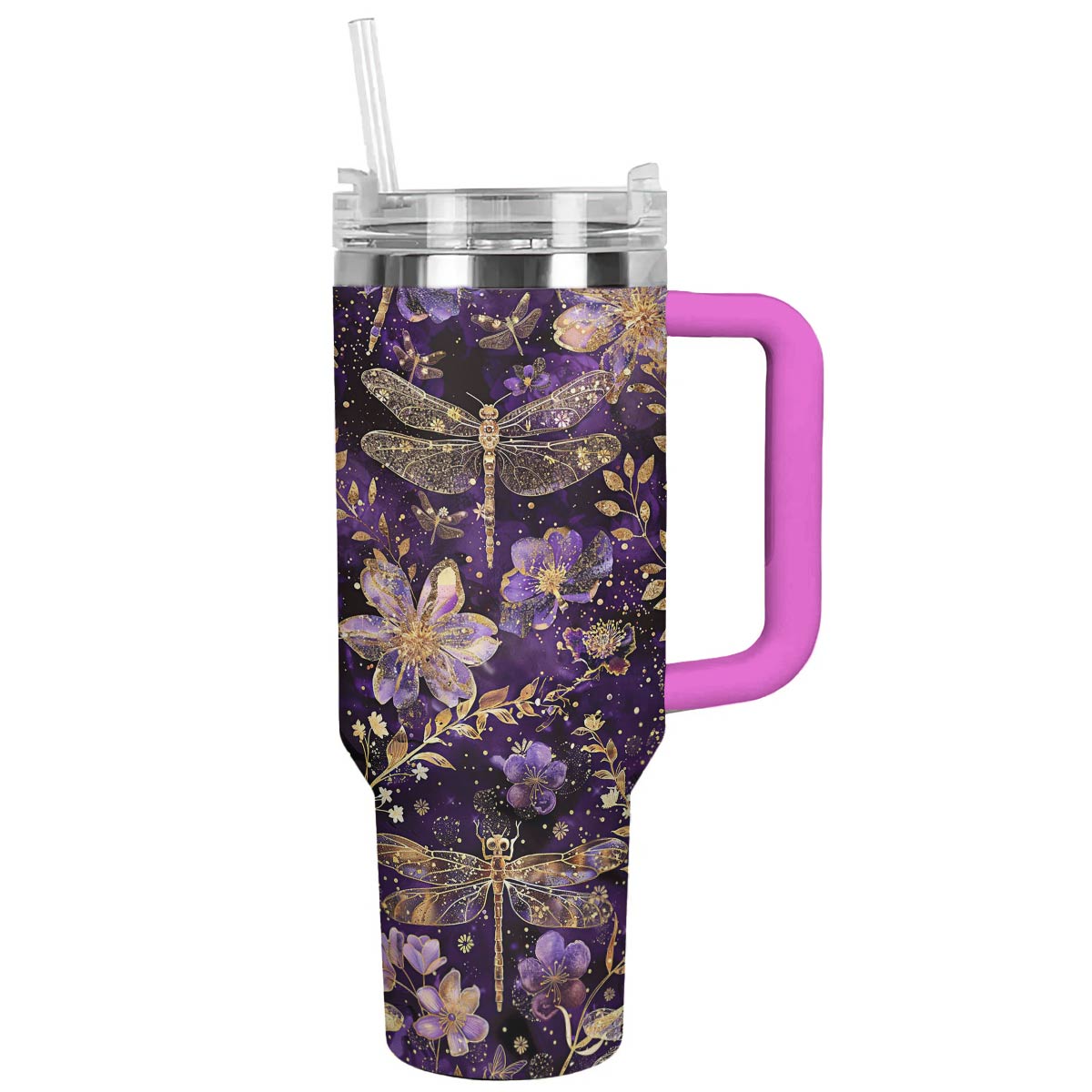 Shineful Tumbler Exquisite Dragonflies