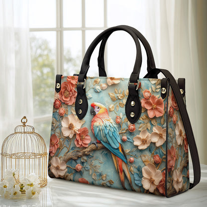 Shineful Leather Bag Macaw Majesty