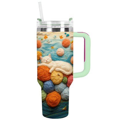 Chat en laine Shineful Tumbler