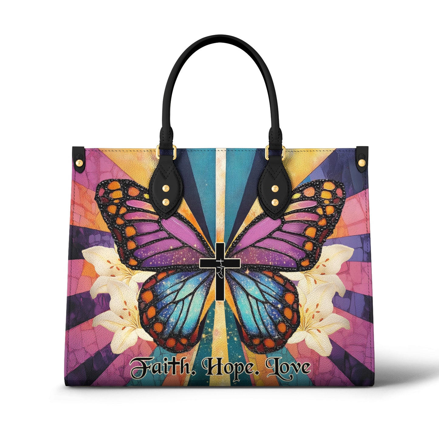 Shineful Leather Bag Wings Of Faith