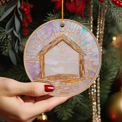 Shineful 2D Acrylic Ornament Holy Night