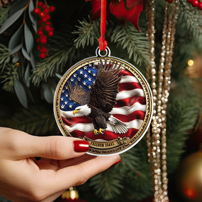 Shineful 2D Acrylic Ornament - Freedom Soars