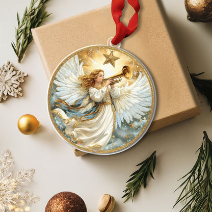 Shineful 2D Acrylic Ornament - Herald Angel Christmas