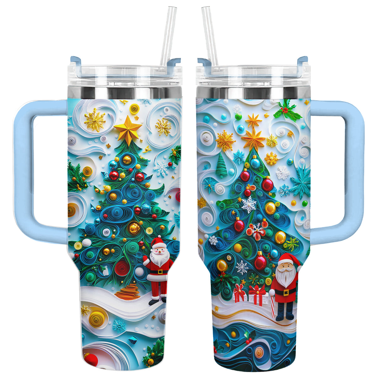 Shineful Glossy Tumbler Jolly Tree Cheer